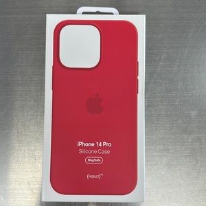 iPhone 14 Pro Case Silicon (Red)